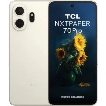 Smartphone TCL NXTPAPER 70 Pro 8GB/ 256GB/ 6.9'/ Oro